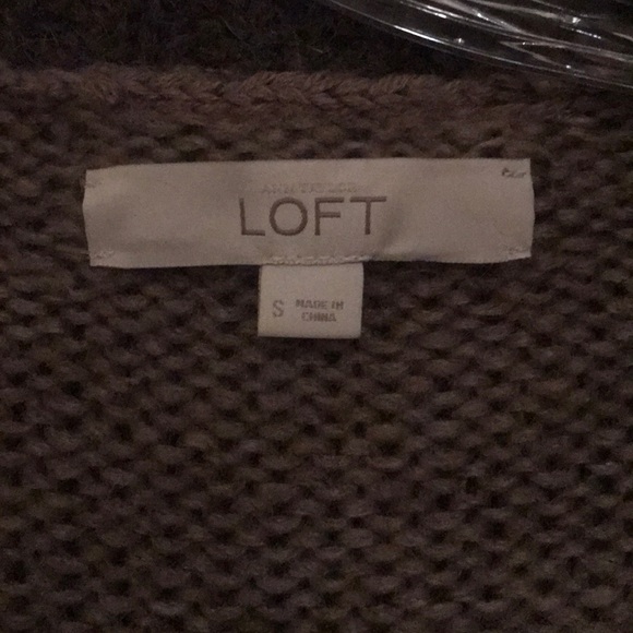 2/$15 LOFT Wool Blend Cardigan - Picture 2 of 3